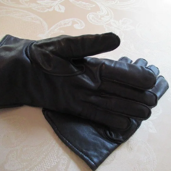 Mens Brown leather gloves - Picture 8 of 8
